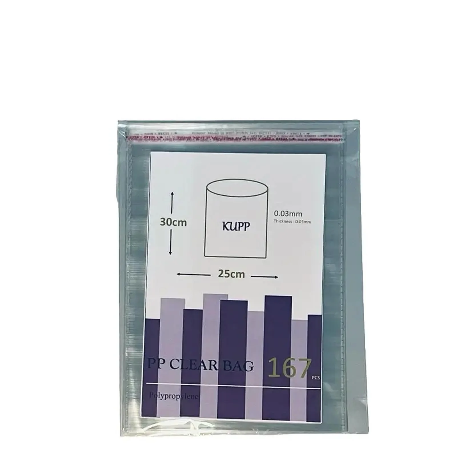 Kantong PP Lidah Lem 25x30+3cm / 30mic Kantong PP Lidah Lem 25x30+3cm / 30mic