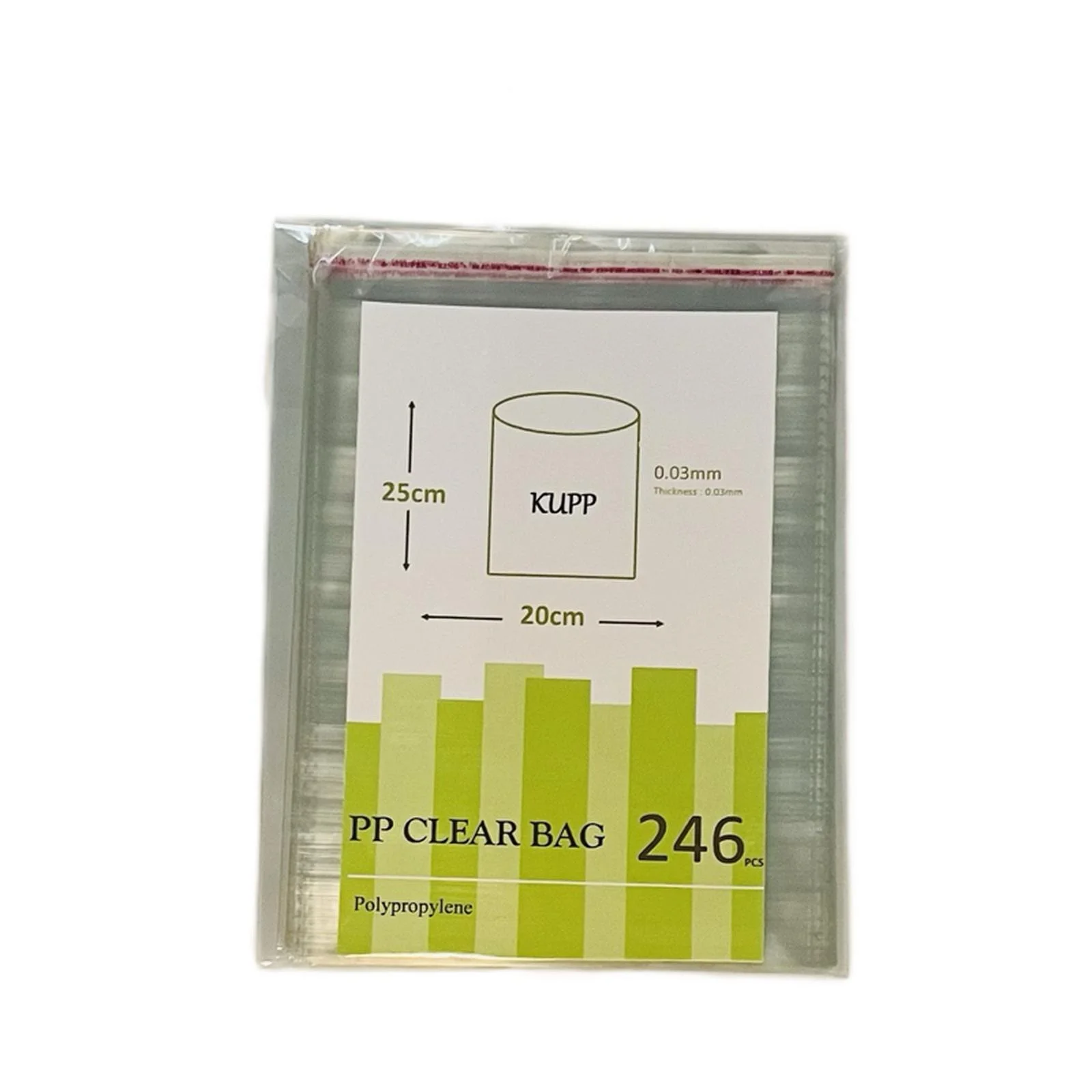 Kantong PP Lidah Lem 20x25+3cm / 30mic Kantong PP Lidah Lem 20x25+3cm / 30mic