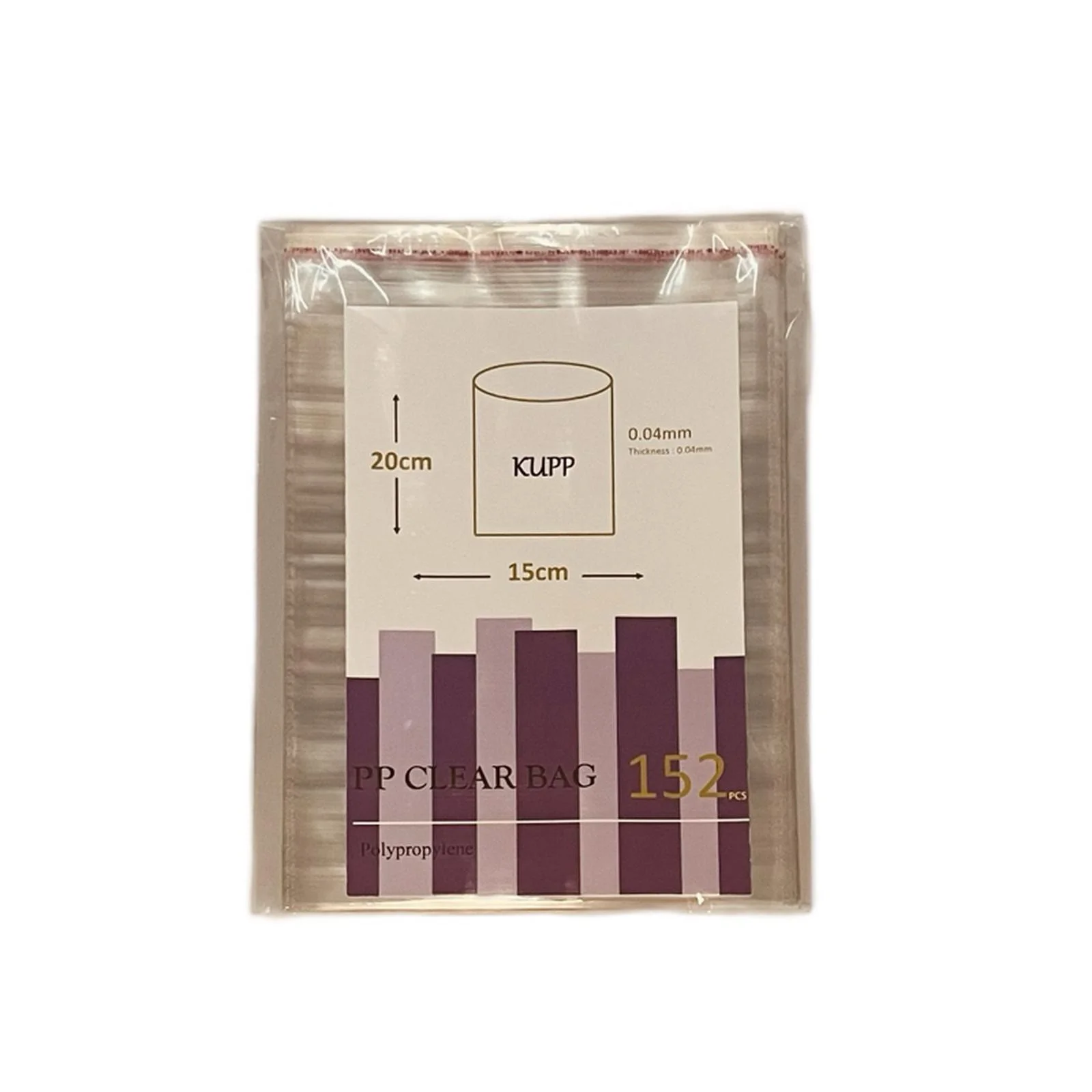 Kantong PP Lidah Lem 15x20+3cm / 40mic Kantong PP Lidah Lem 15x20+3cm / 40mic